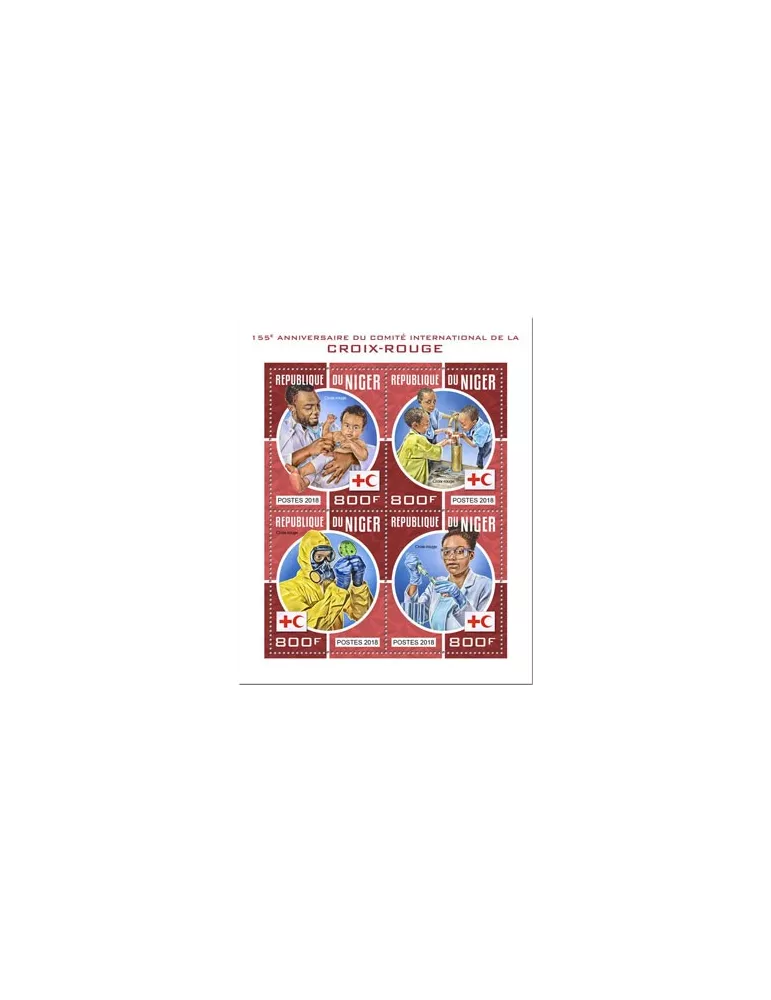 n° 4633/4636 - Timbre NIGER Poste