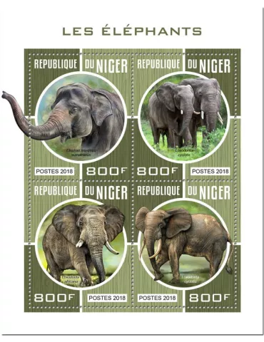 n° 4669/4672 - Timbre NIGER Poste