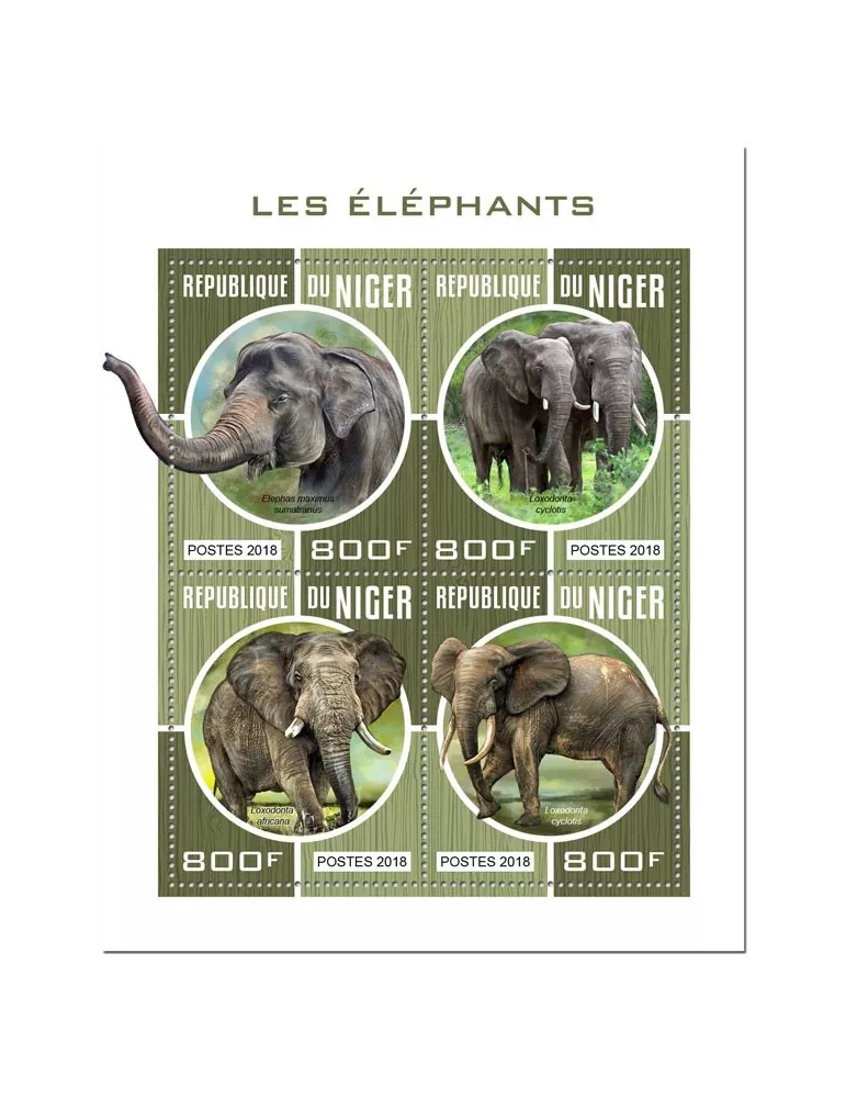 n° 4669/4672 - Timbre NIGER Poste