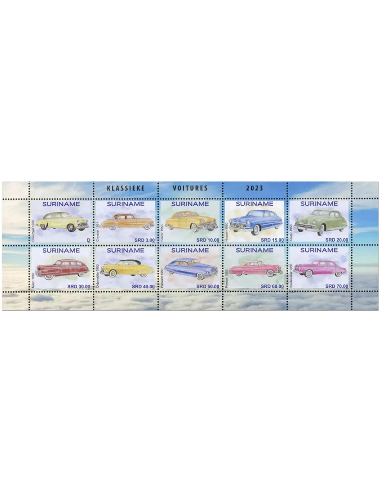 n° 3345/3354 - Timbre SURINAM Poste