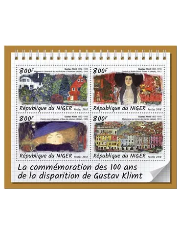 n° 4693/4696 - Timbre NIGER Poste