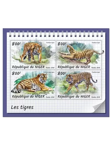 n° 4765/4768 - Timbre NIGER Poste