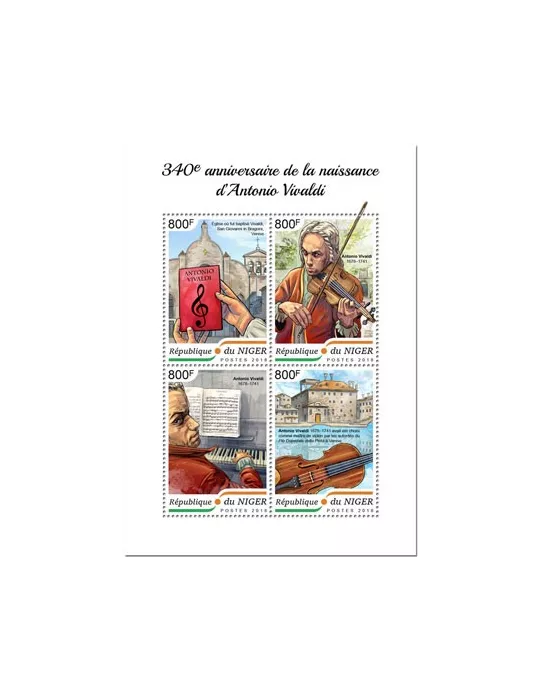 n° 4797/4800 - Timbre NIGER Poste