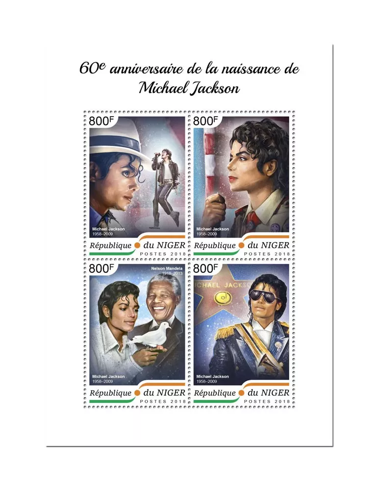 n° 4805/4808 - Timbre NIGER Poste