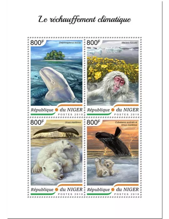 n° 4849/4852 - Timbre NIGER Poste