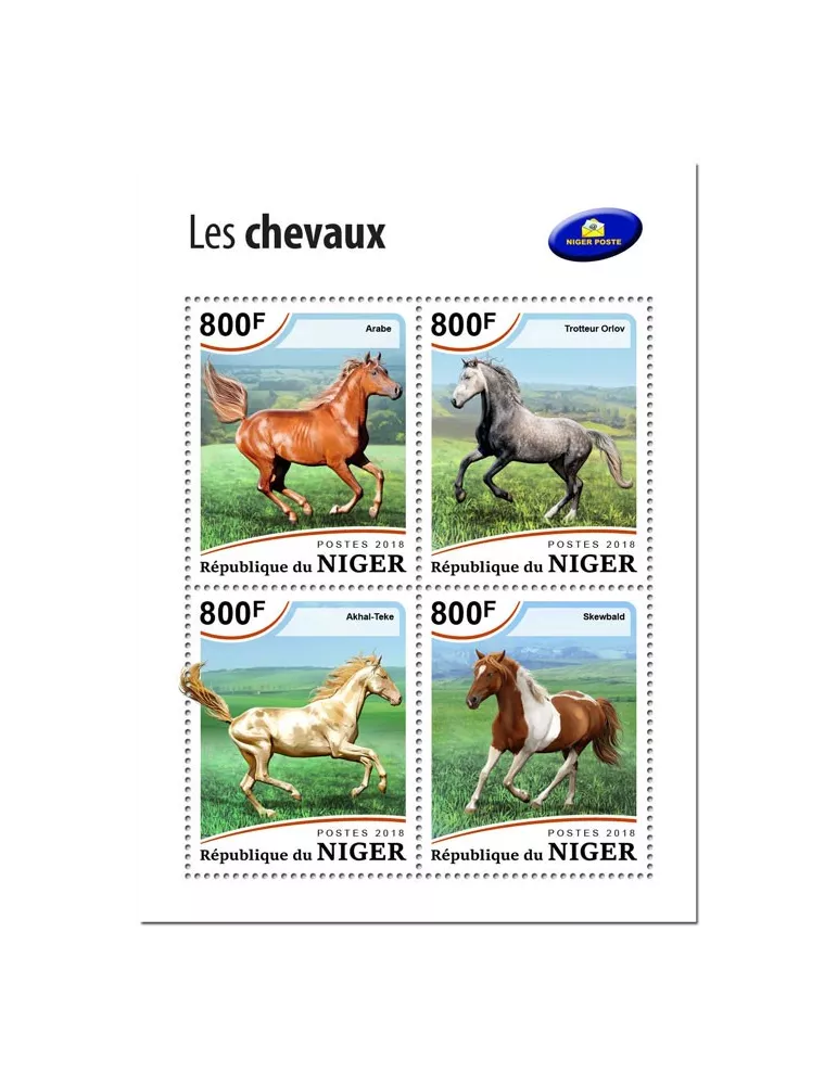 n° 4886/4889 - Timbre NIGER Poste
