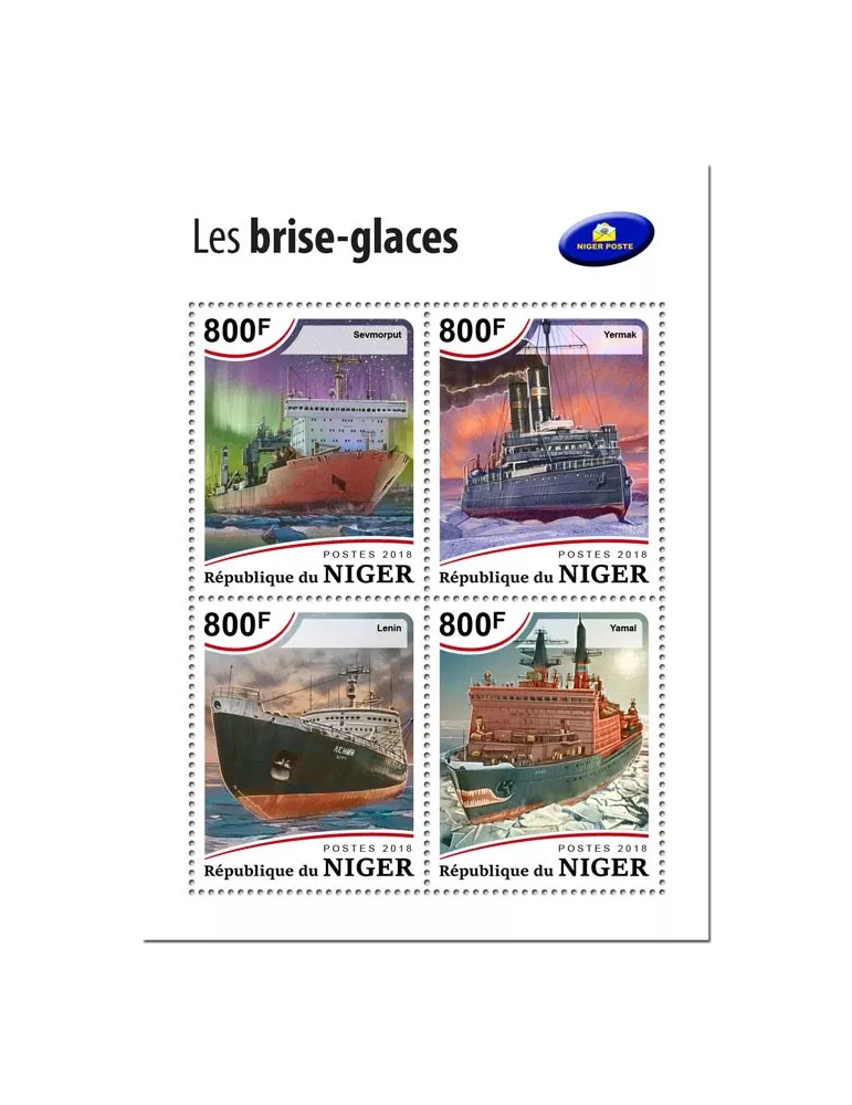 n° 4910/4913 - Timbre NIGER Poste