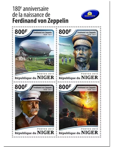 n° 4970/4973 - Timbre NIGER Poste