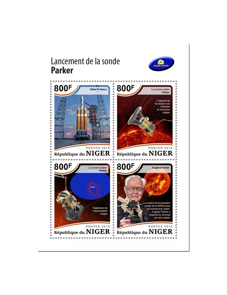 n° 4978/4981 - Timbre NIGER Poste