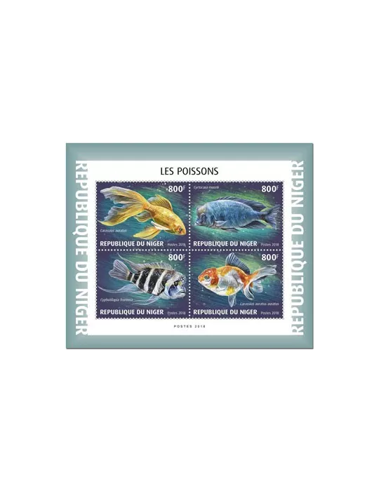 n° 4990/4993 - Timbre NIGER Poste