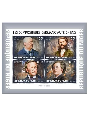 n° 5018/5021 - Timbre NIGER Poste