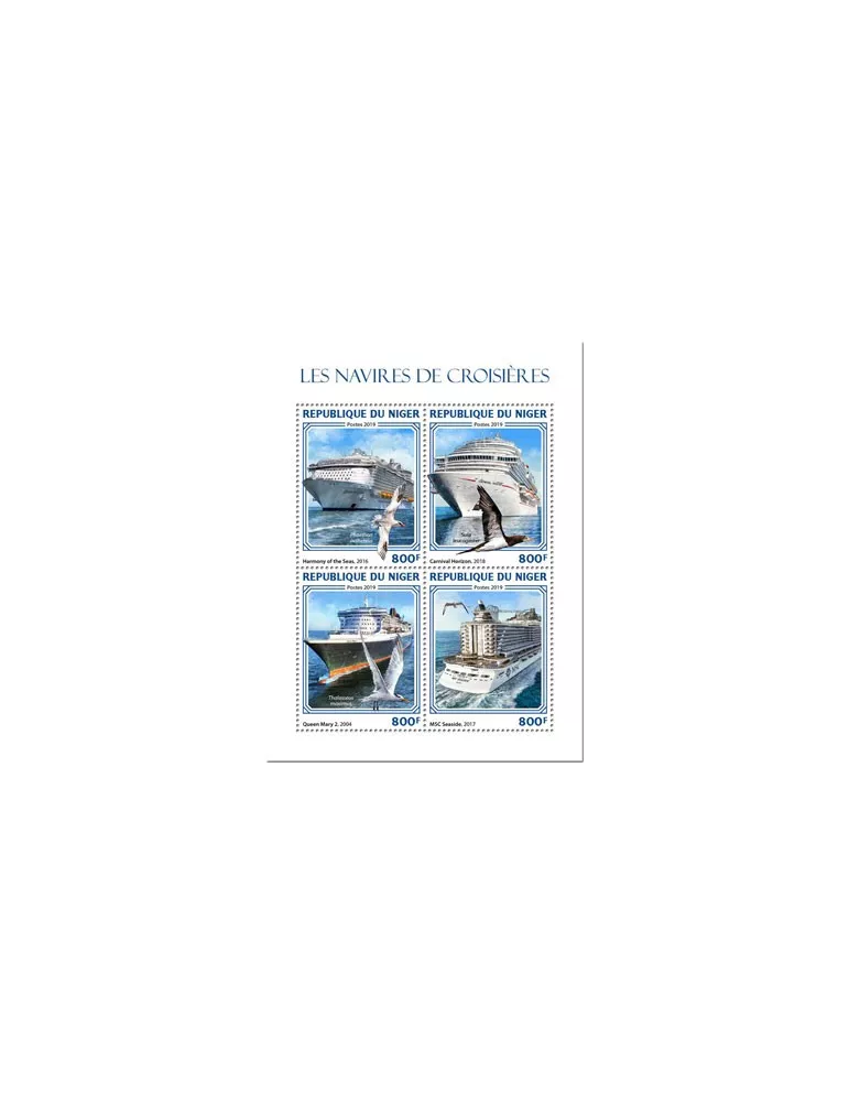 n° 5216/5219 - Timbre NIGER Poste