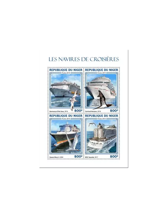 n° 5216/5219 - Timbre NIGER Poste