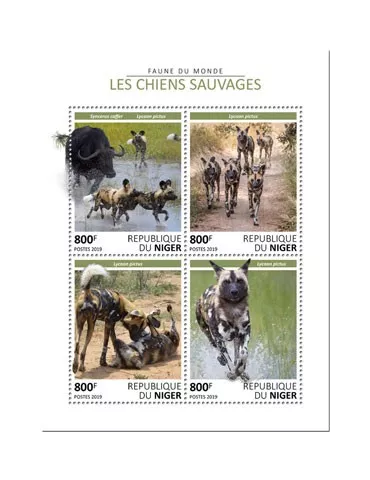 n° 5220/5223 - Timbre NIGER Poste