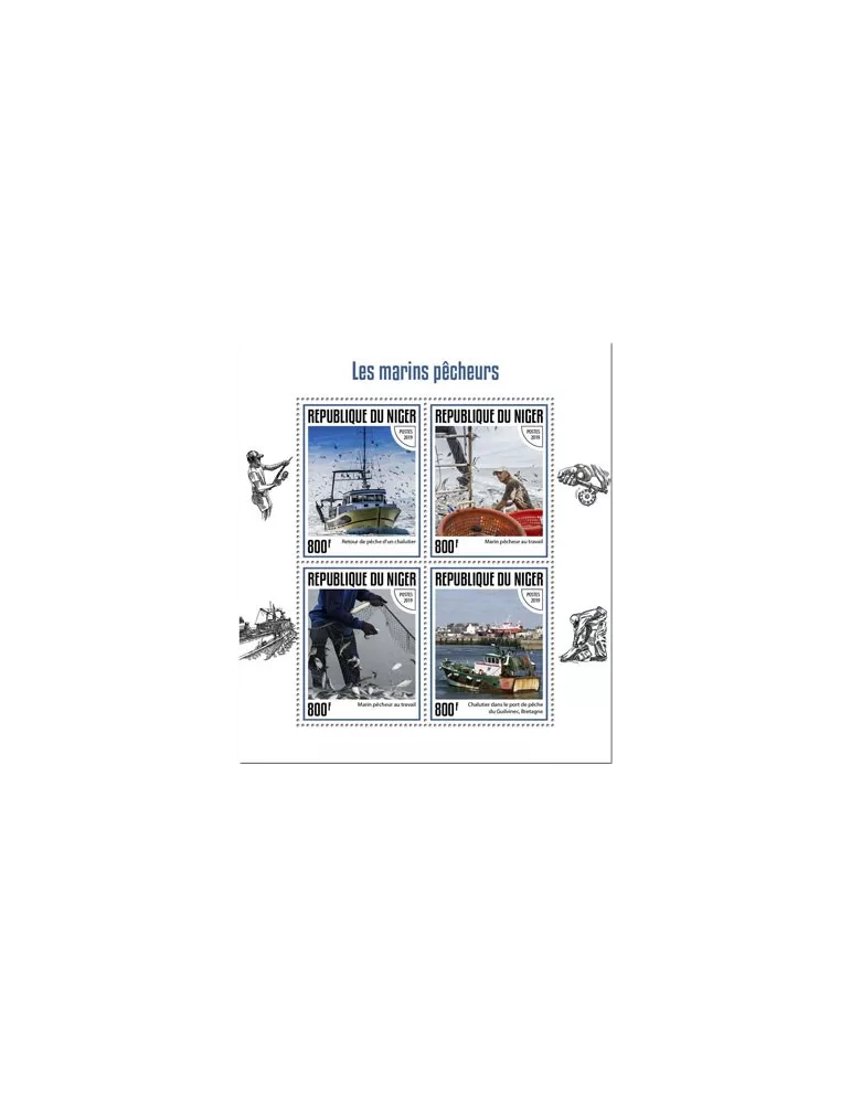n° 5294/5297 - Timbre NIGER Poste
