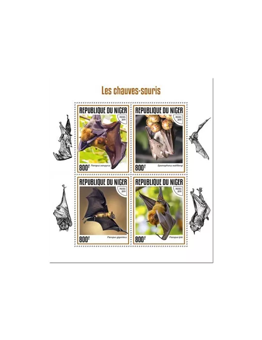 n° 5310/5313 - Timbre NIGER Poste