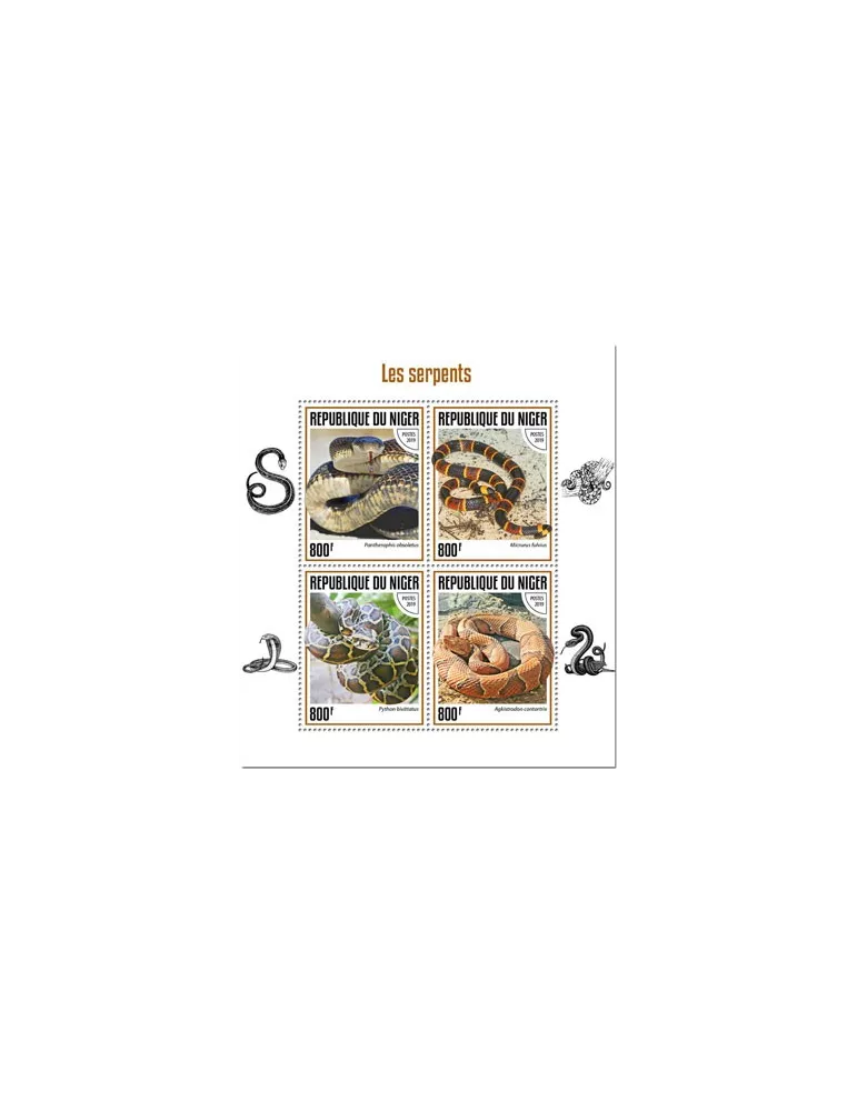 n° 5318/5321 - Timbre NIGER Poste