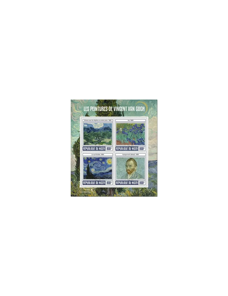 n° 5330/5333 - Timbre NIGER Poste