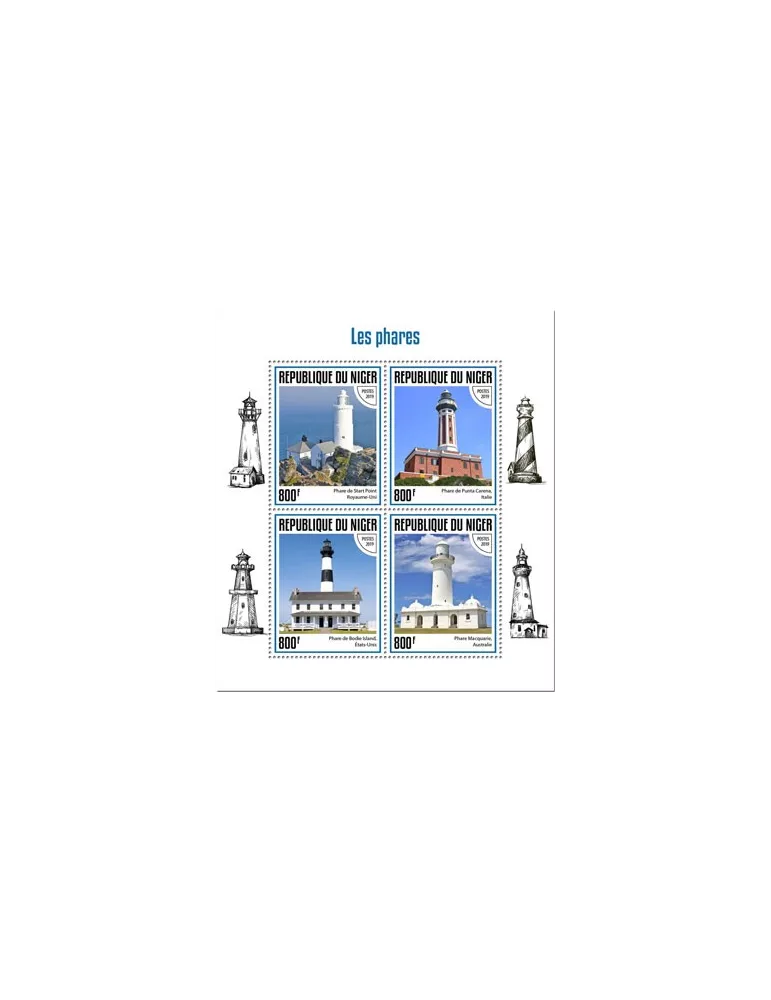 n° 5334/5337 - Timbre NIGER Poste