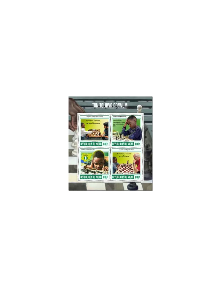 n° 5338/5341 - Timbre NIGER Poste