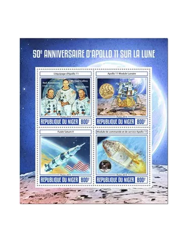 n° 5342/5345 - Timbre NIGER Poste