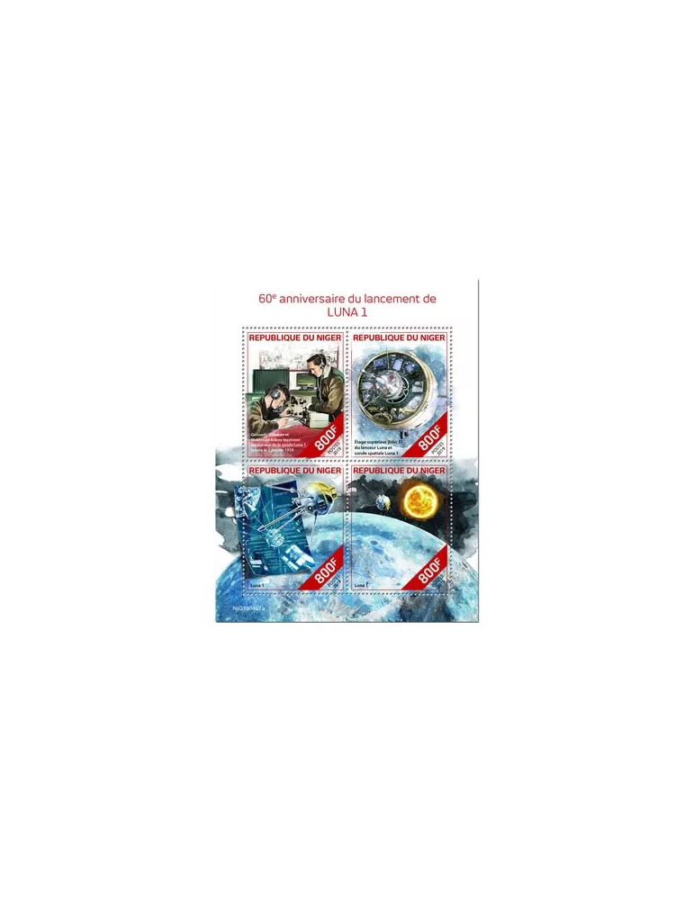 n° 5398/5401 - Timbre NIGER Poste