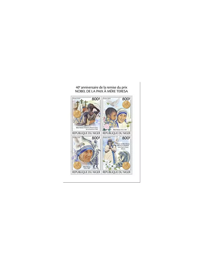 n° 5506/5509 - Timbre NIGER Poste