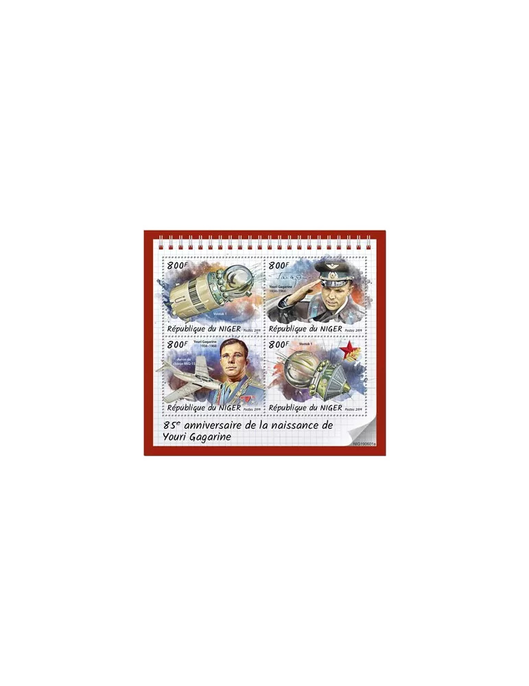 n° 5611/5614 - Timbre NIGER Poste