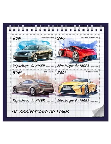 n° 5635/5638 - Timbre NIGER Poste