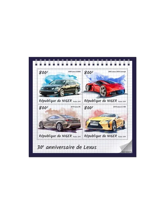 n° 5635/5638 - Timbre NIGER Poste