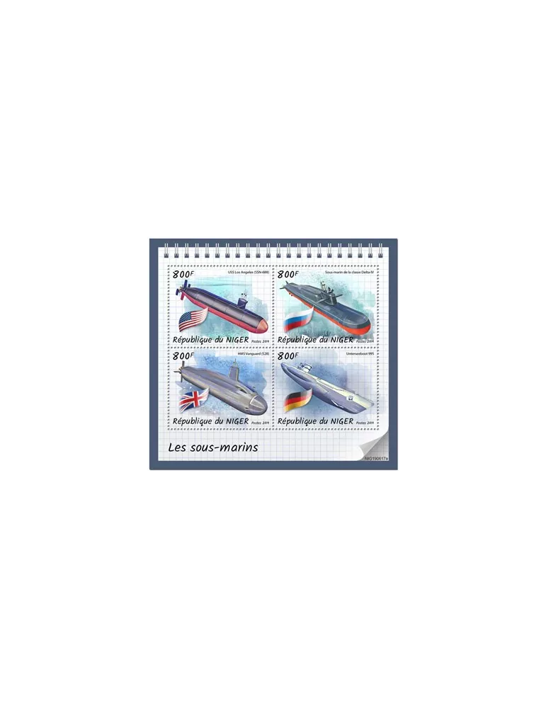 n° 5675/5678 - Timbre NIGER Poste