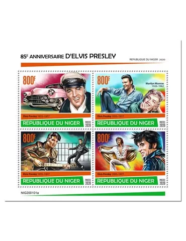 n° 5723/5726 - Timbre NIGER Poste