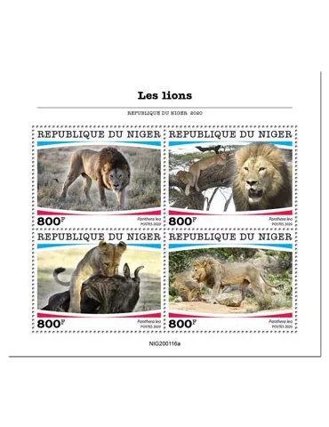 n° 5783/5786 - Timbre NIGER Poste