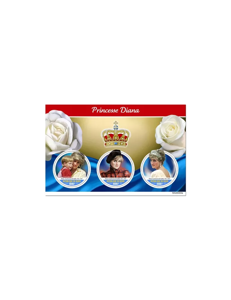 n° 5831/5833 - Timbre NIGER Poste