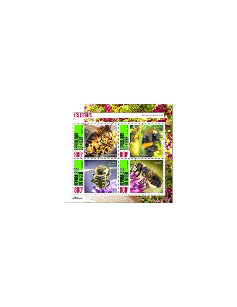 n° 5859/5862 - Timbre NIGER Poste