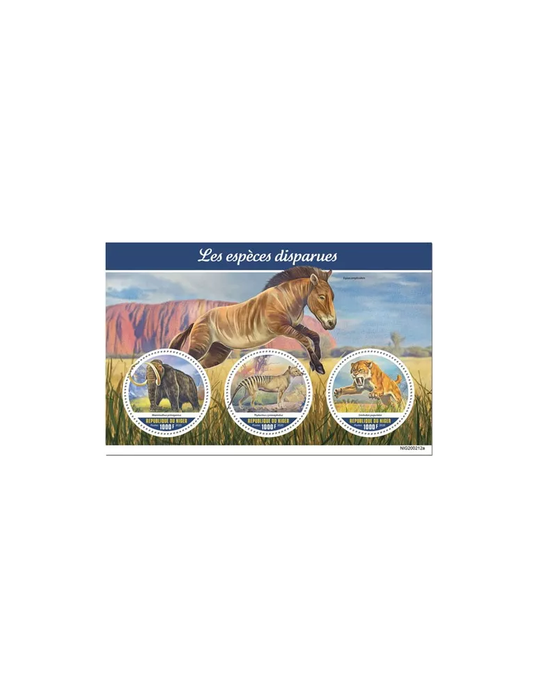 n° 5875/5877 - Timbre NIGER Poste