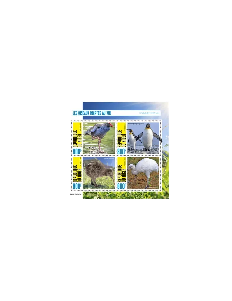 n° 5889/5892 - Timbre NIGER Poste