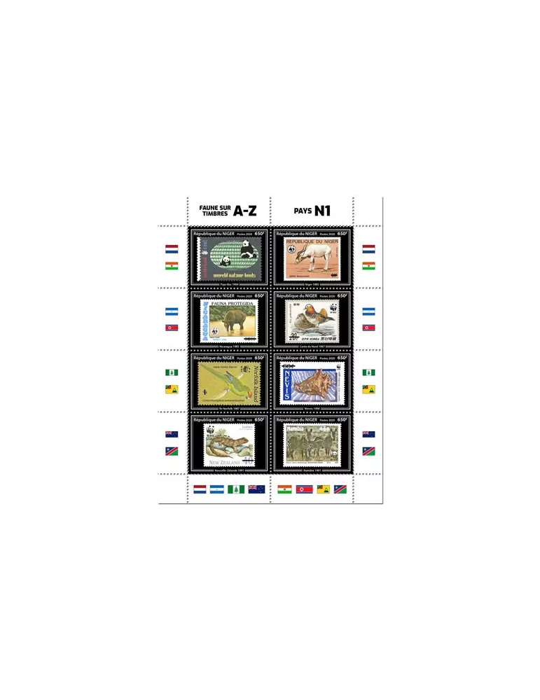 n° 5901/5908 - Timbre NIGER Poste