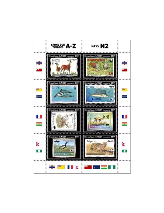 n° 5909/5916 - Timbre NIGER Poste