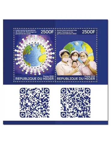 n° 5971/5972 - Timbre NIGER Poste