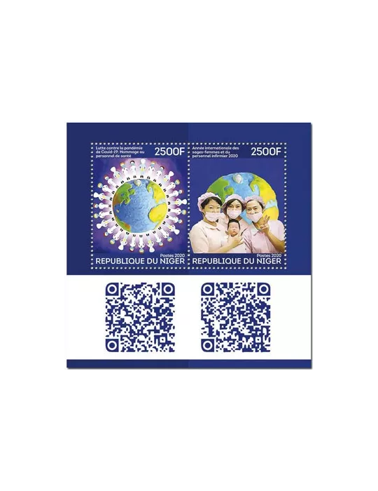 n° 5971/5972 - Timbre NIGER Poste