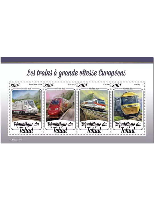 n° 2344/2347 - Timbre TCHAD Poste