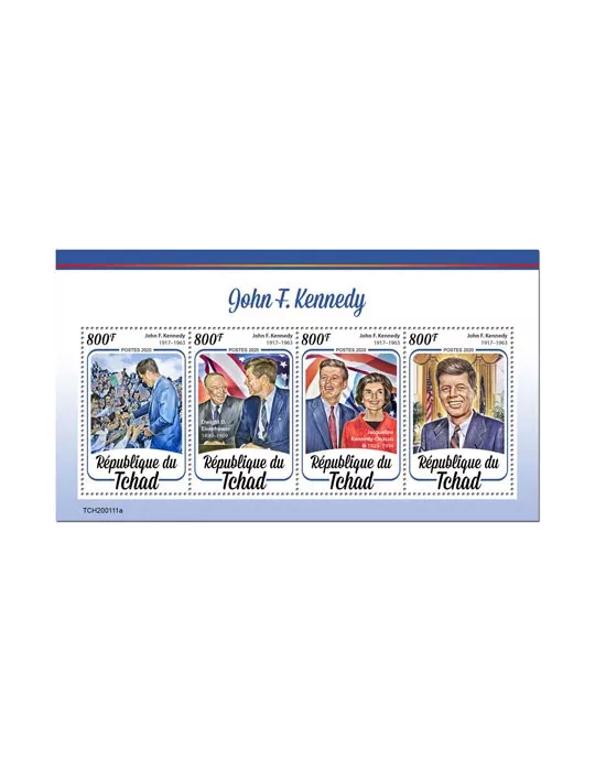 n° 2360/2363 - Timbre TCHAD Poste