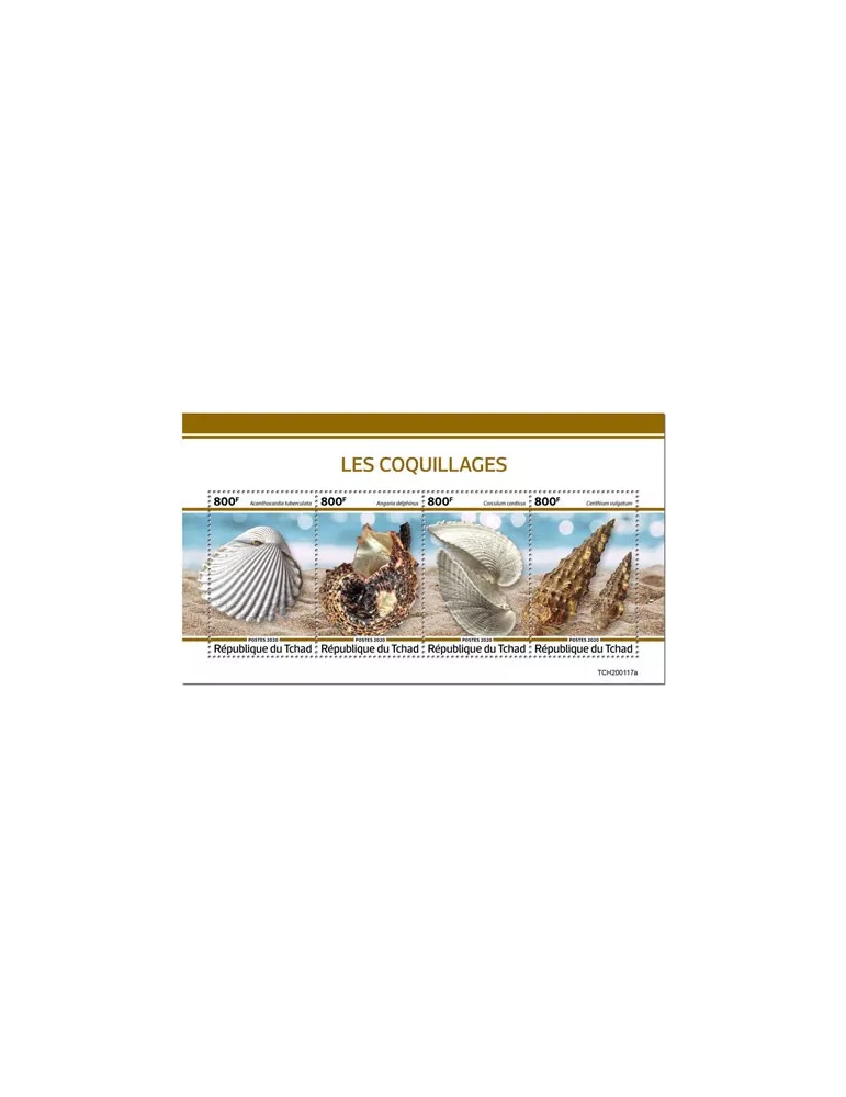 n° 2384/2387 - Timbre TCHAD Poste