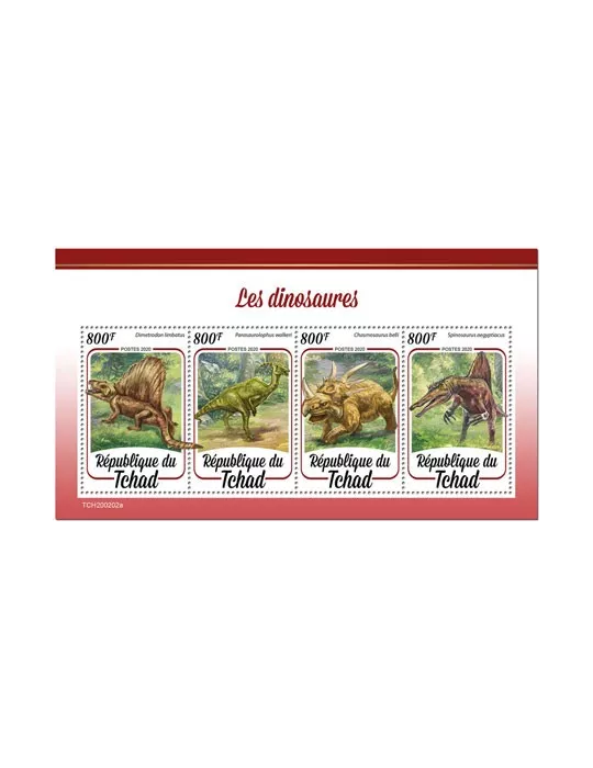 n° 2404/2407 - Timbre TCHAD Poste