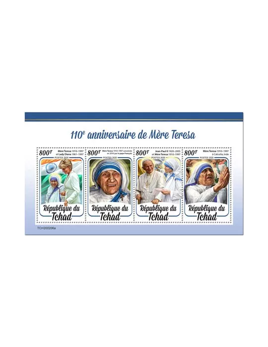 n° 2420/2423 - Timbre TCHAD Poste