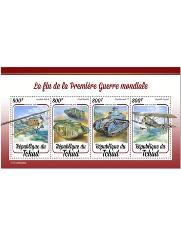 n° 2432/2435 - Timbre TCHAD Poste