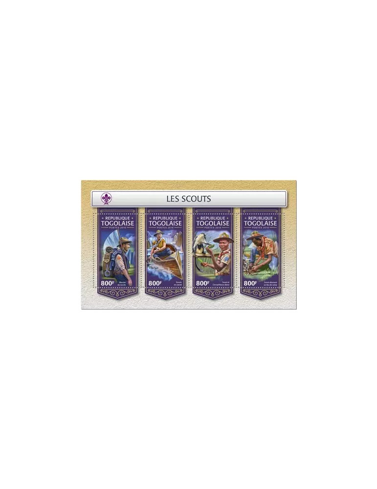 n° 6304/6307 - Timbre TOGO Poste