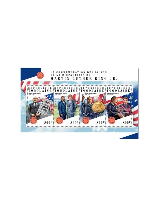 n° 6396/6399 - Timbre TOGO Poste