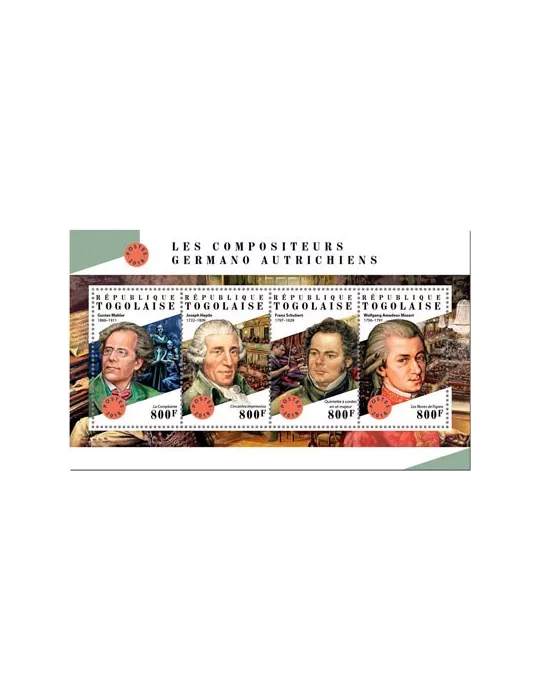 n° 6404/6407 - Timbre TOGO Poste